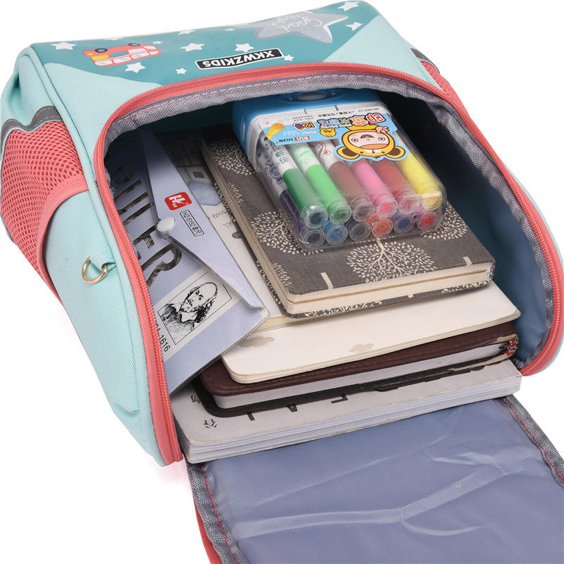 Magnolia SJ8039SCH kindergarten cartoon backpack interior