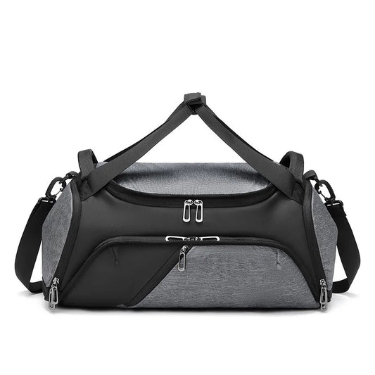 Mingao 1918 Waterproof Sports Gym Duffle Bag with Shoe Compartment