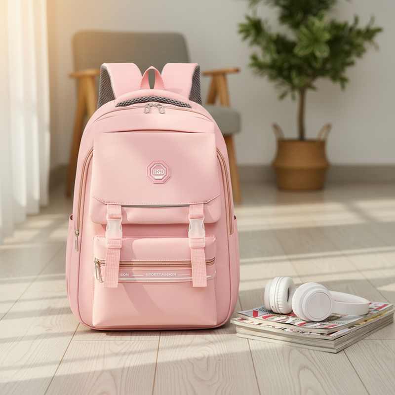 Kindergarten & Elementary Waterproof Backpack - Foxglove SJ8386SCH - Senjia wholesale backpack