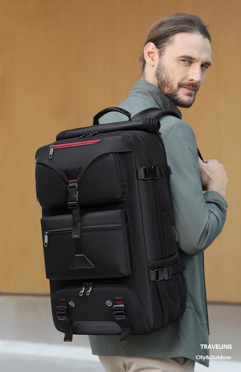 Mingao 221020 Expandable Anti-Theft USB Travel Backpack - detail 1