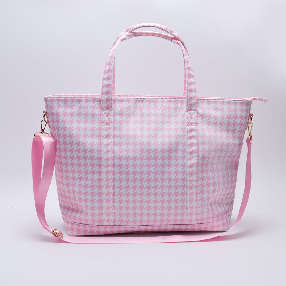 Backper Norma KM2707P printed nylon tote detail