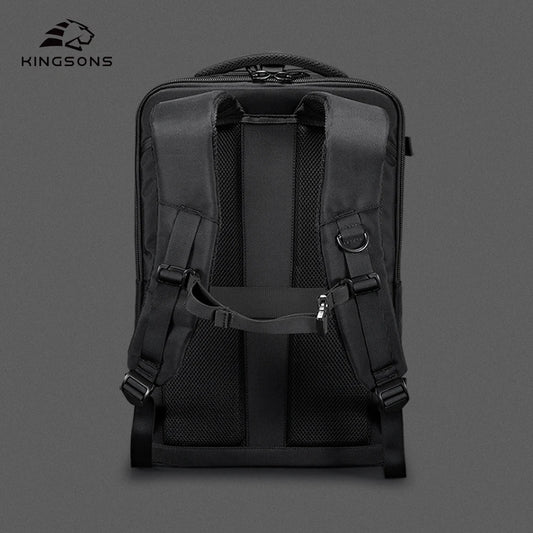 Kingsons unisex waterproof travel backpack — side detail