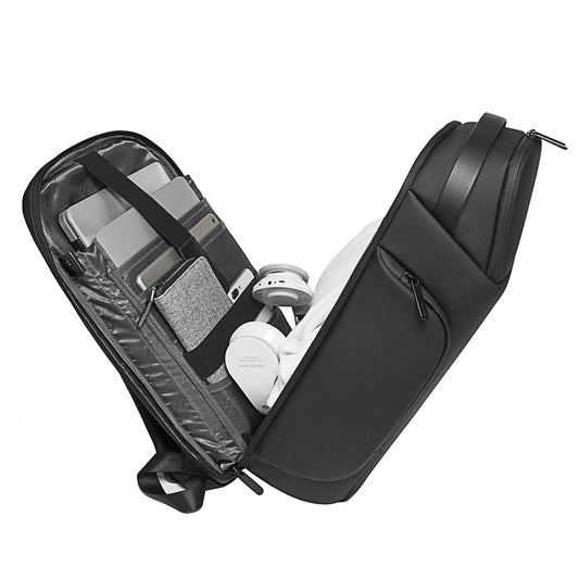 Backper Cliff Modern Polyester Backpack — front view