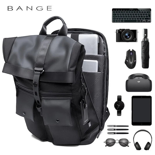 Backper Echo Anti-Theft Polyester Backpack — front view