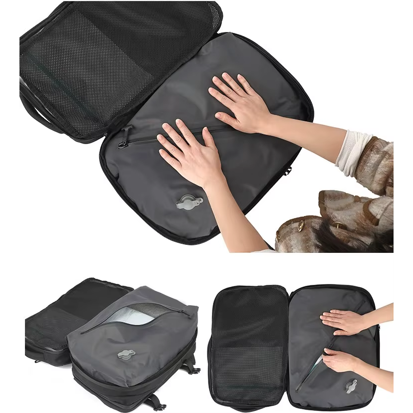 Helene travel backpack interior packing