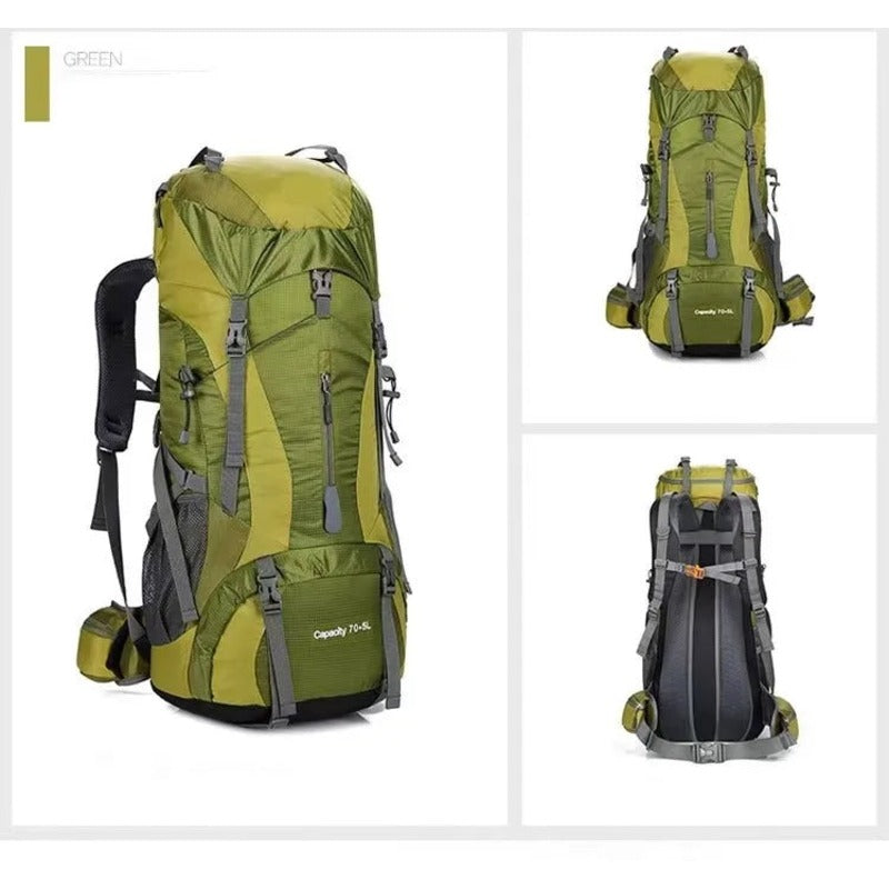 80L mountaineering backpack outdoor use