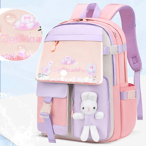 Keman KM-K001 Cartoon Girls School Backpack 1