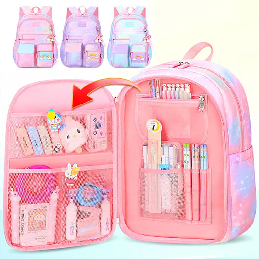 Keman KMBC1016-3 Cartoon Girls Waterproof School Backpack 1