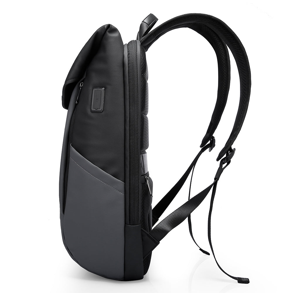 Backper Glacier Modern Polyester Backpack — strap detail