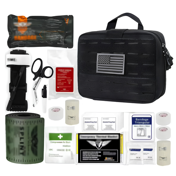 Hong BM-MC02 Rip-Away IFAK Tactical First-Aid MOLLE Pouch - enhanced