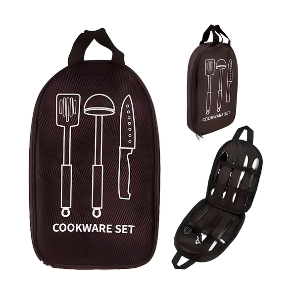 Hong BM-24M712 Camping Cutlery & Tableware Roll Bag - enhanced