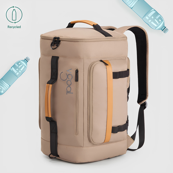 Kingsons Barrel-Shape Eco Outdoor Travel Backpack