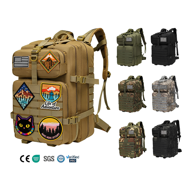Hong BM-24M794 30L Waterproof Camouflage Tactical Hiking Backpack - enhanced