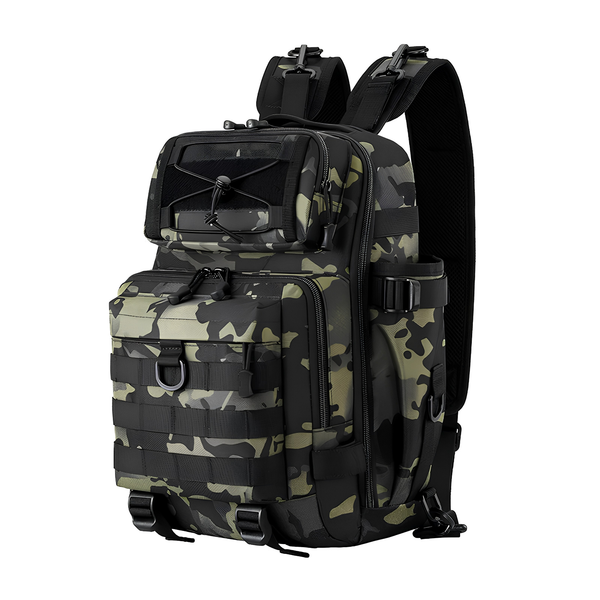 Hong BM-24M615 Multifunctional Waterproof Camo Fishing Shoulder Bag - enhanced