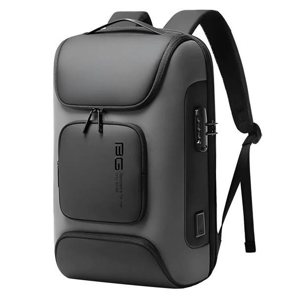 Bange BG-7216Plus anti-theft laptop backpack — front view (enhanced)
