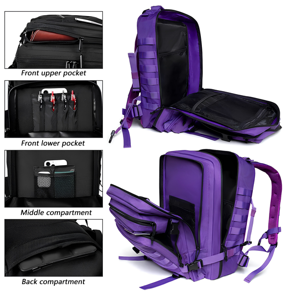 Hong BM-24M693 45L Waterproof Nylon Tactical Backpack - enhanced