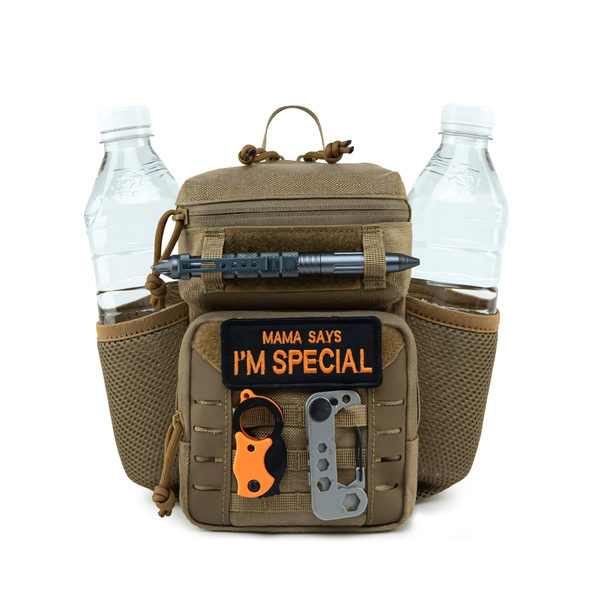 Hong B1-2 Tactical Waterproof Crossbody Waist Sling Bag - enhanced