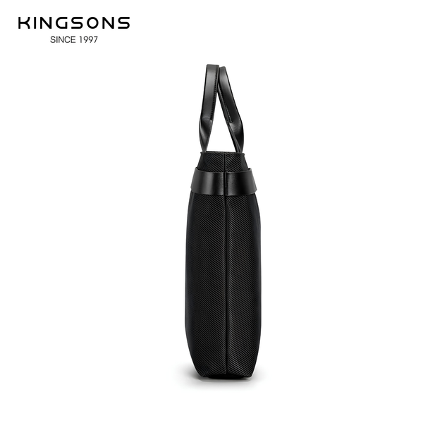 Kingsons Custom Laptop Tote Bag with Trolley Sleeve