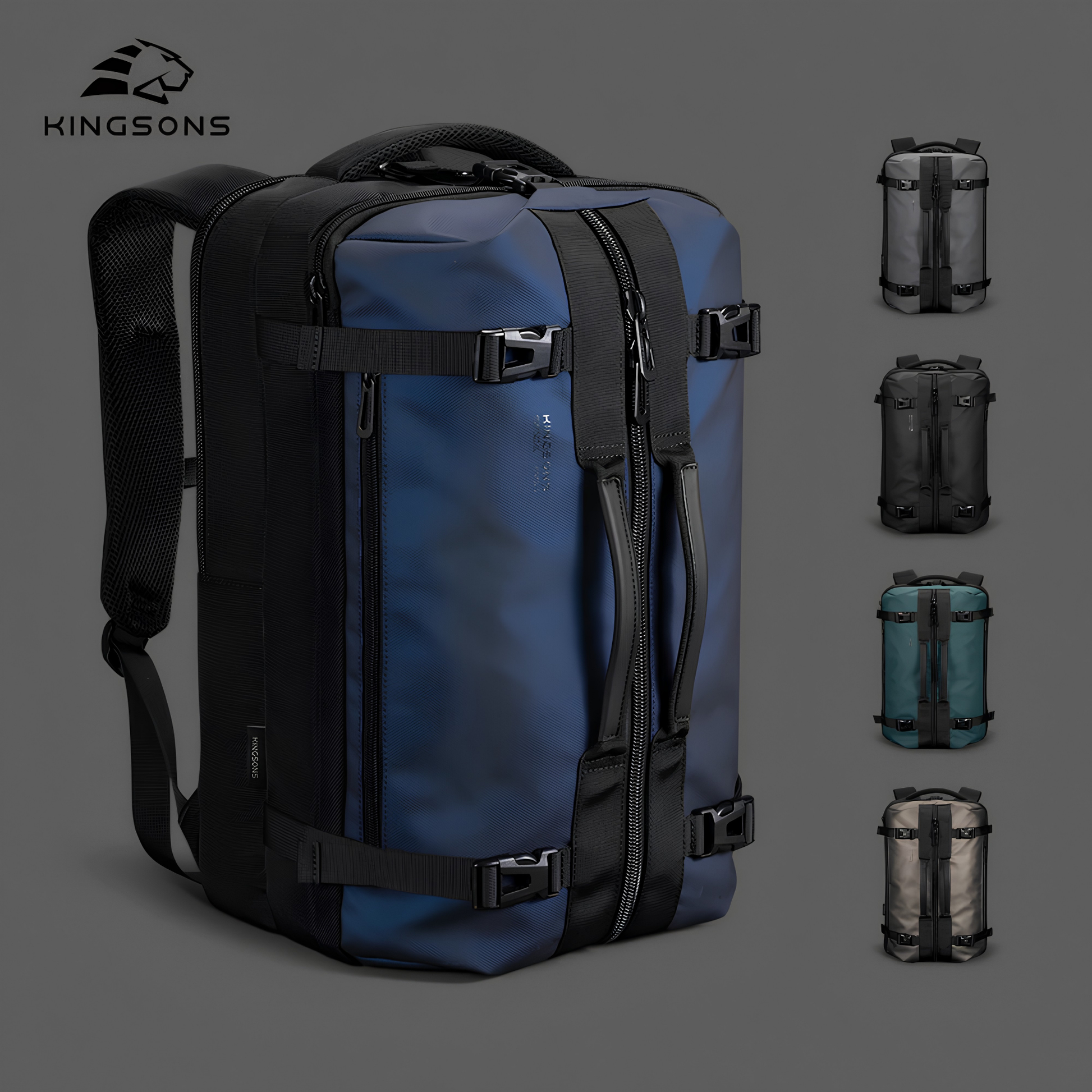 Kingsons 17 inch Waterproof Business Backpack K10393W