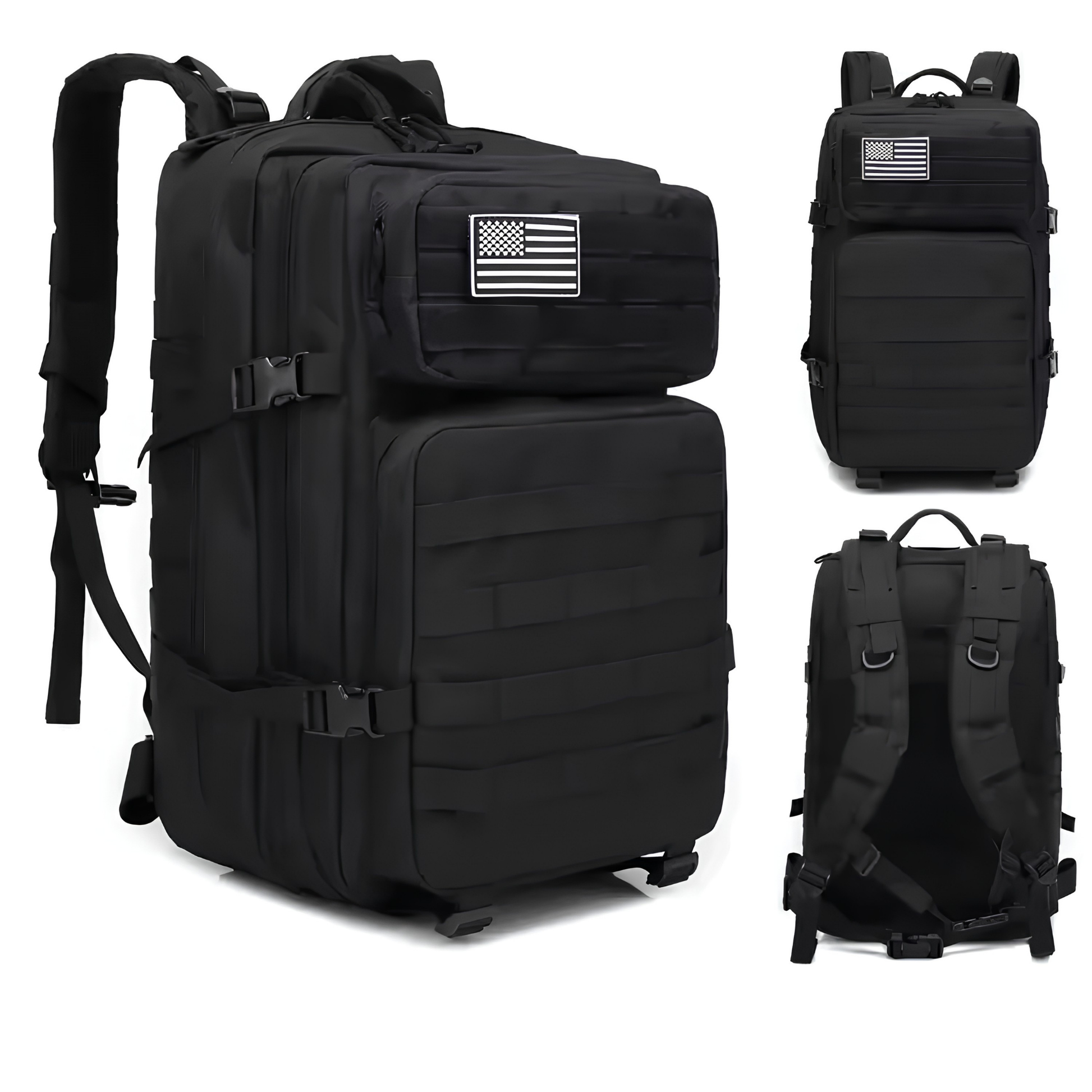 45L Waterproof MOLLE Tactical Backpack
