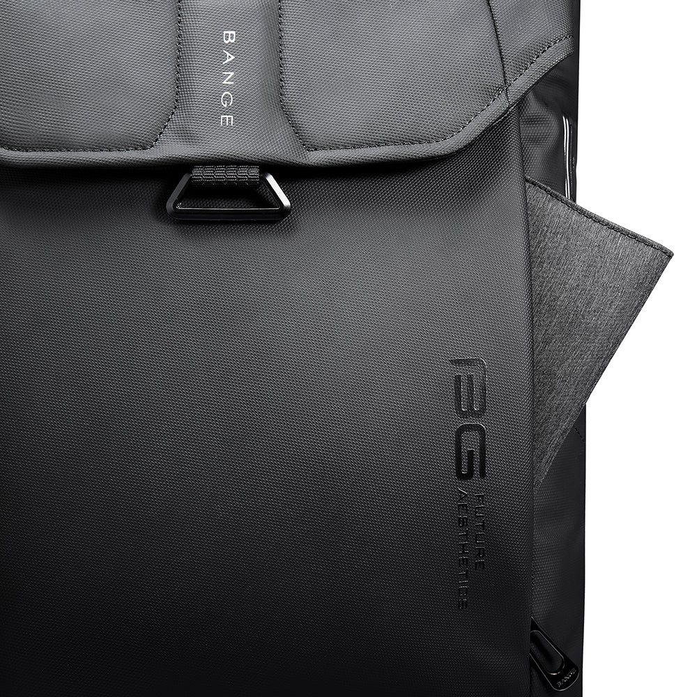 Backper Glacier Modern Polyester Backpack — open view