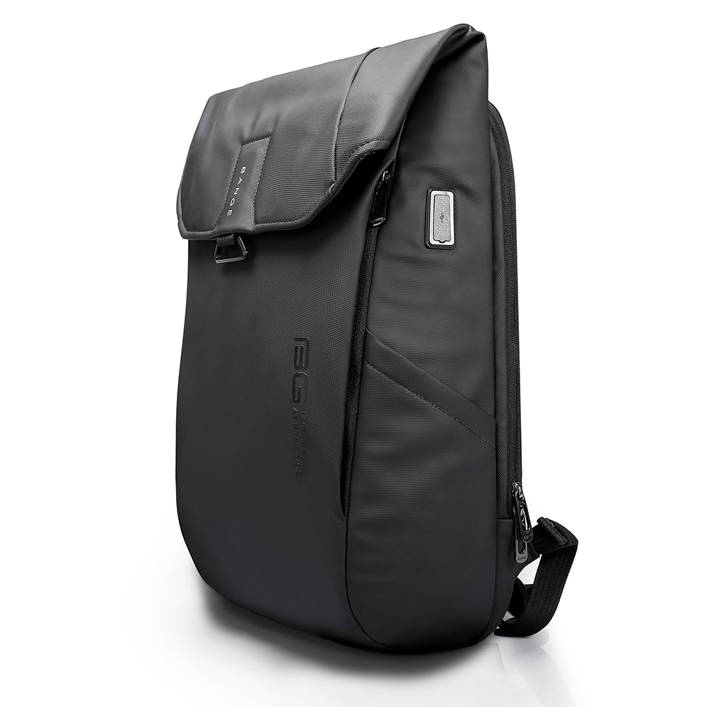 Backper Glacier Modern Polyester Backpack — side detail