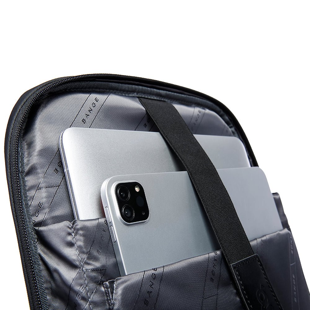 Backper Glacier Modern Polyester Backpack — in use