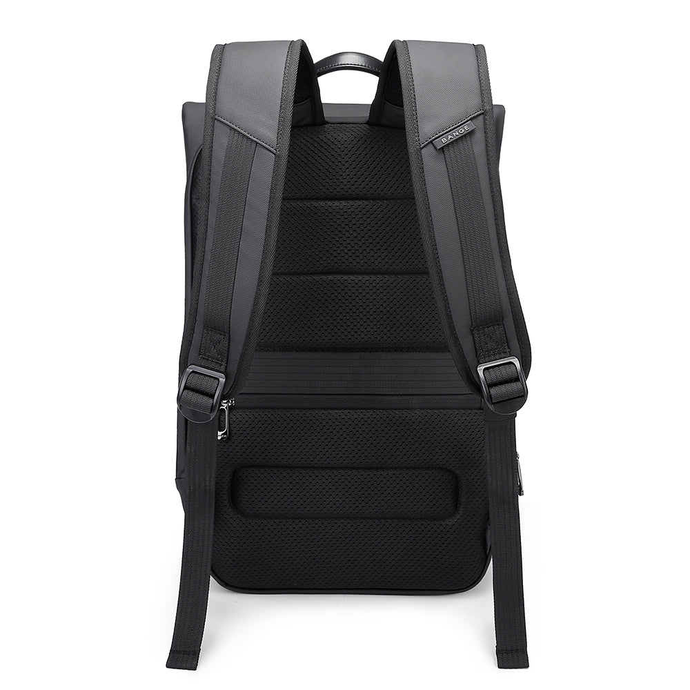 Backper Glacier Modern Polyester Backpack — zipper detail