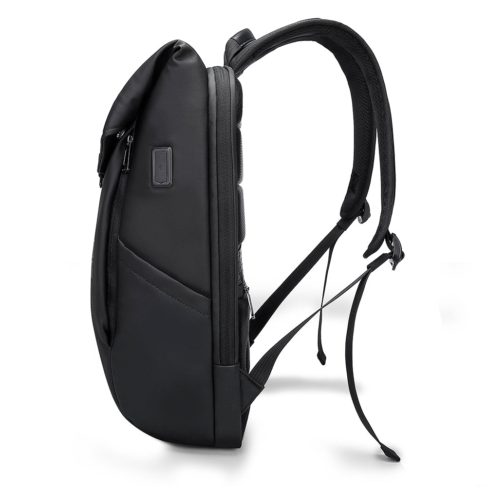 Backper Glacier Modern Polyester Backpack — interior compartment
