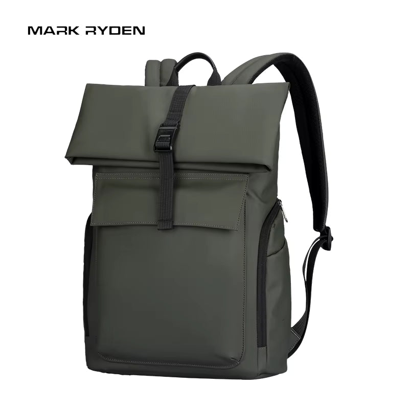 Backper Meridian Anti-Theft Oxford Backpack — zipper detail