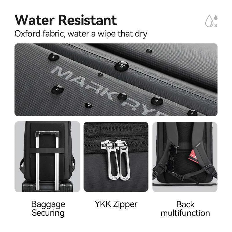 Backper Scutum Waterproof Oxford Backpack — lifestyle shot