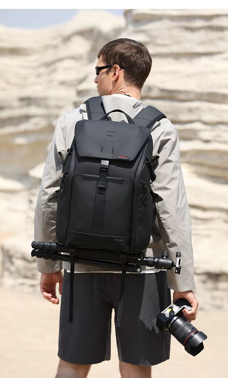 Backper Antares Waterproof Polyester Camera Backpack — strap detail