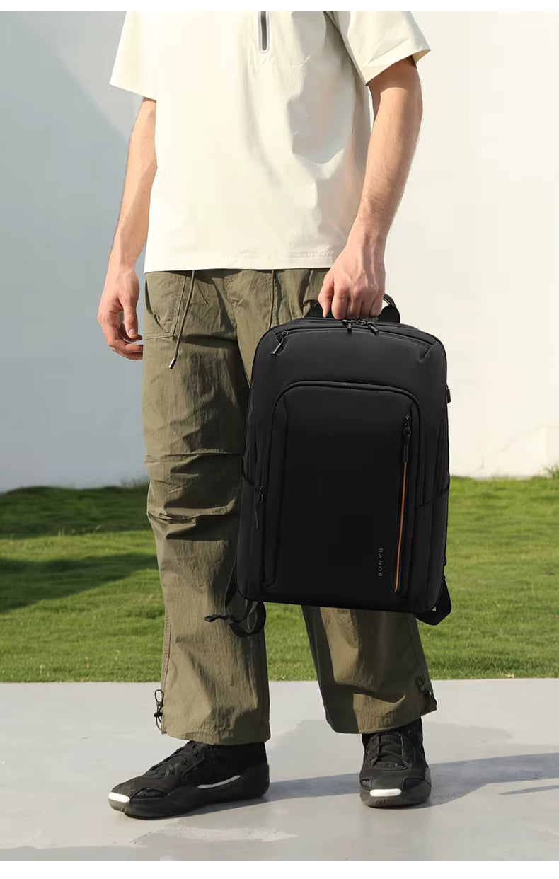 Backper Lyra Waterproof Polyester Backpack — strap detail