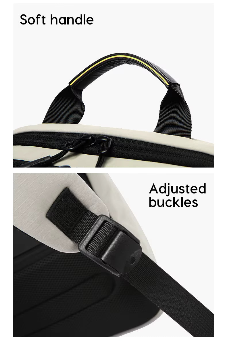 Backper Lyra Waterproof Polyester Backpack — pocket layout