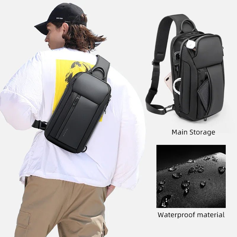 Backper Mist Modern Polyester Backpack — size reference