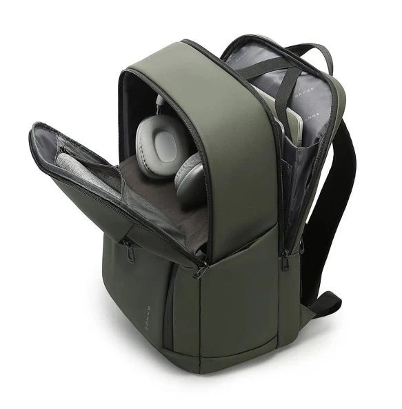 Backper Tempo Waterproof Polyester Backpack — top view