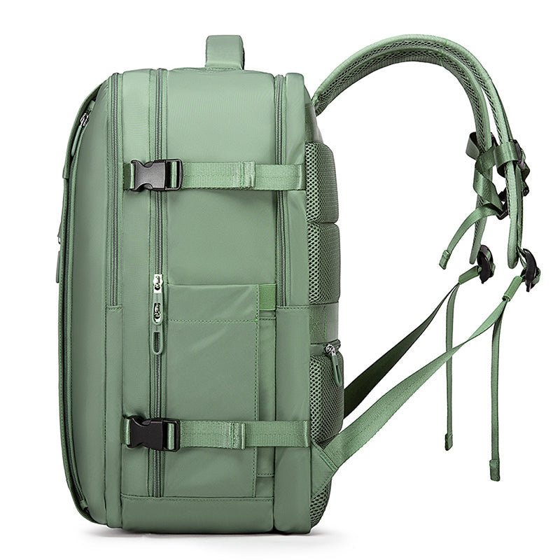 Backper Spire Anti-Theft Polyester Backpack — in use