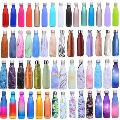 500ml Stainless Steel Vacuum Insulated Flask – Cola Shape Sports Bottle