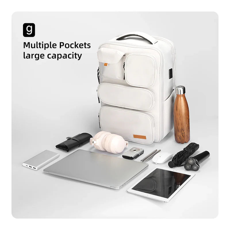 Backper Pisces Travel Oxford Backpack — lifestyle shot