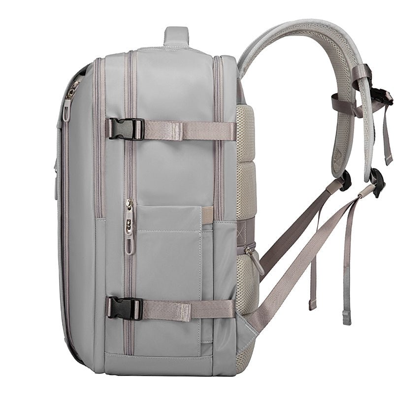 Backper Spire Anti-Theft Polyester Backpack — fabric closeup