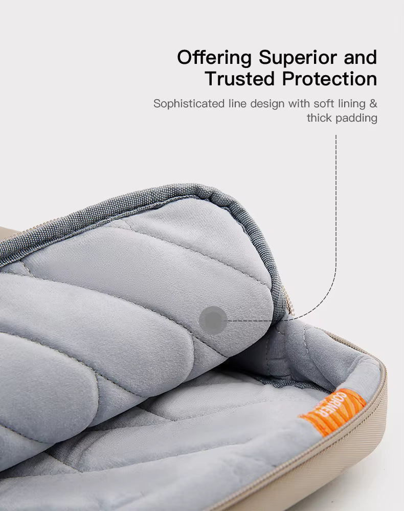 Backper Polaris Water-Resistant Polyester Laptop Sleeve backpack — lifestyle shot