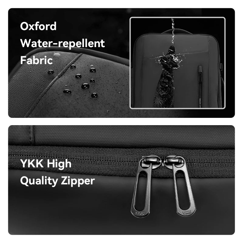 Backper Equator Travel Oxford Backpack — bottom view