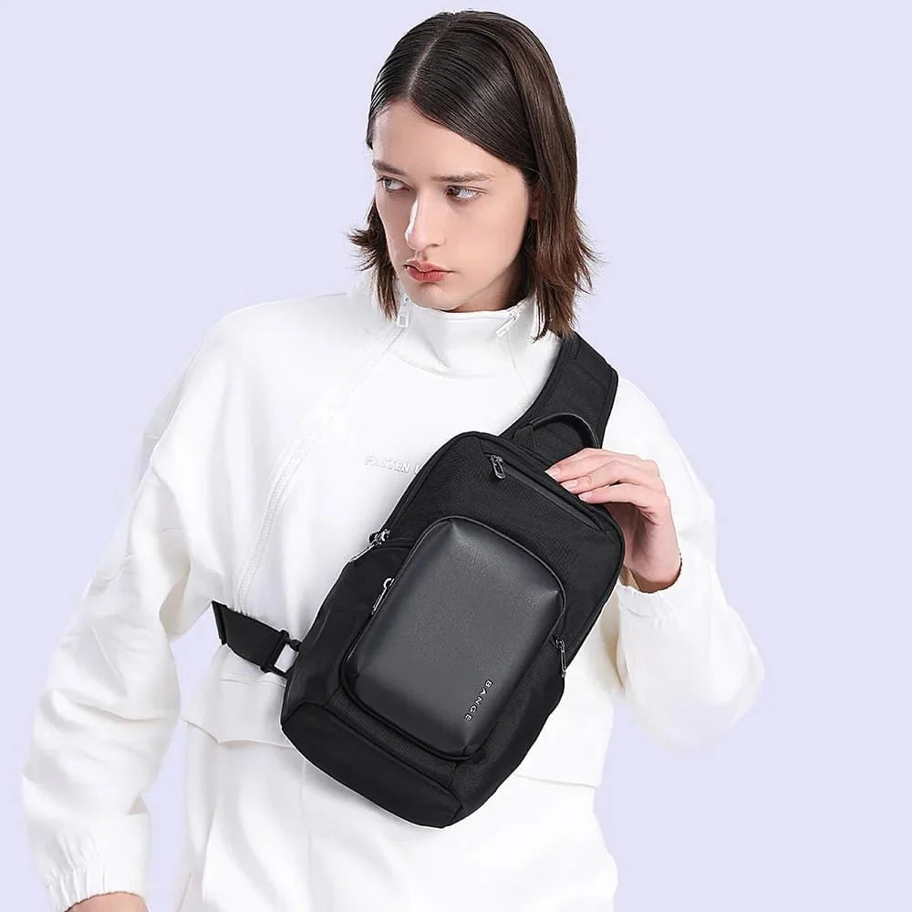 Backper Photon Waterproof Polyester Sling Bag — packed view