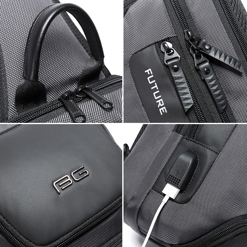 Backper Deneb Waterproof Polyester Sling Bag — color option