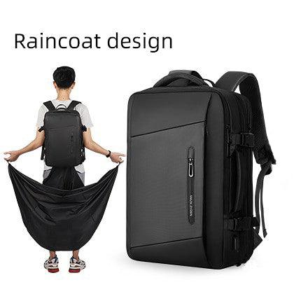 Backper Equator Travel Oxford Backpack — back panel
