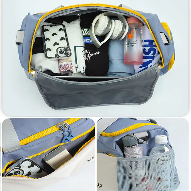 Hong Sport Gym Duffel Bag with Shoe Compartment - detail 4