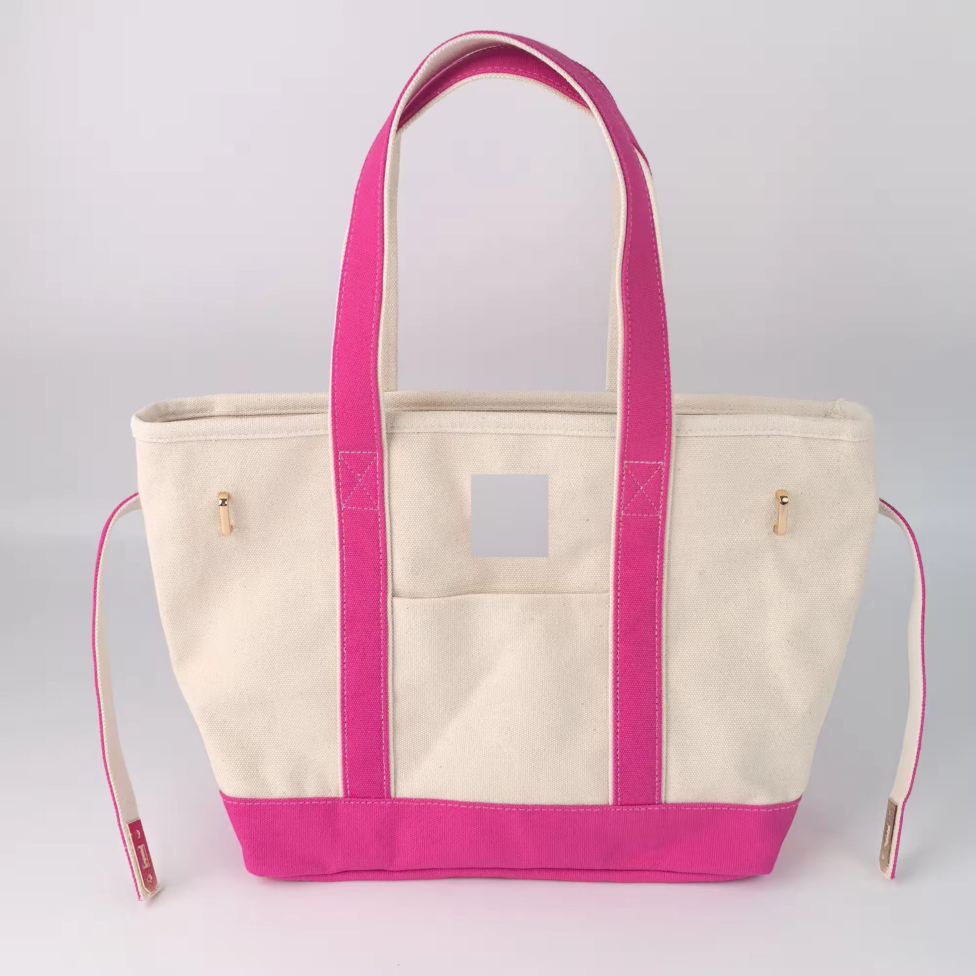 Backper Maia Canvas Boat Tote Bag — Hot Pink