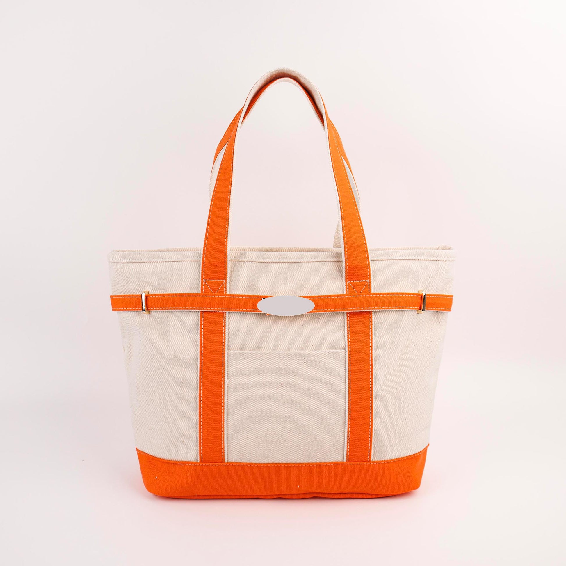 Backper Maia Canvas Boat Tote Bag — Orange