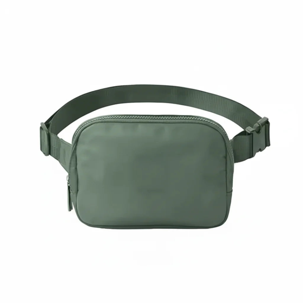 Backper Sirius Premium Slim Festival Waist Bag — Soft Green