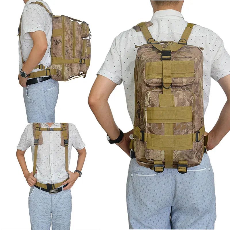 Hong BM-24M751 25L Waterproof Tactical Laptop Backpack - detail 3